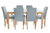 Conjunto mesa de jantar e cadeiras
