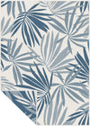 Versus Folhas Branco e Azul - Indoor/outdoor