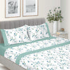 Jogo Cama Digital Folhas