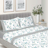 Jogo Cama Digital Folhas