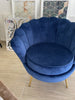 Cadeirão Shell Azul