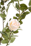 Flor Rosa com vaso