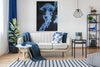 Quadro Medusa Azul