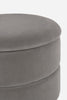 Pouf Pavlina Cinza