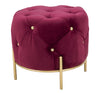 Pouf Diamond Bordo