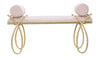 Banqueta Ribbon Rosa