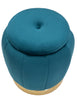 Pouf Paris Azul