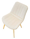 Cadeira Paris Creme/Dourado