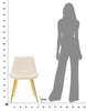 Cadeira Paris Creme/Dourado