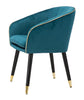 Cadeirão Paris Azul/Dourado