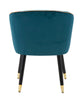 Cadeirão Paris Azul/Dourado