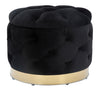 Pouf Rich Preto