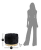 Pouf Rich Preto