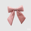 Decoração Laço Rosa Cetim