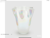 Vaso Drappo H40 Branco