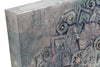 QUADRO TECIDO TELA MADEIRA 90X8X90 MANDALA 2 MODELOS (vendidos em separado)