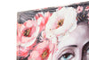 Quadro Mulher Flores 120X3X80