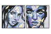 Quadro Mulher Azul