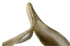 Figura 34X10X55 alumínio dourado