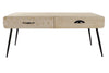 Mesa café Paulownia 100X52X42,5