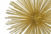 FIGURA METAL 23X21X43 OURIÇO DOURADO
